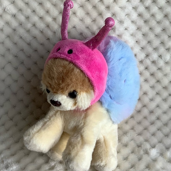 GUND Itty Bitty Boo Snail Puppy Dog Spin Master Plush Stuffed Animal w Hood - Picture 10 of 15